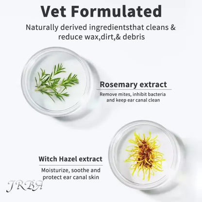 Pet Ear Cleaning Wipes Disposable Ear Care Finger Cover Convenient and Dirty Hand Ear Mite Ear Mite and Dogs Cleaning Wipes