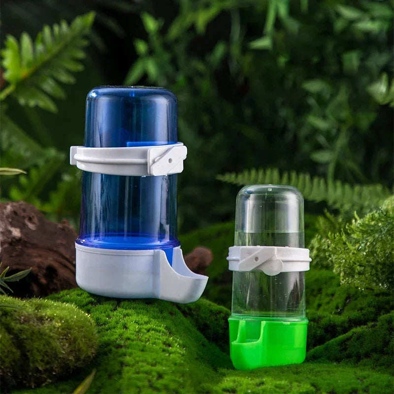 Automatic Bird Waterer Feeder Bird Drinking Fountain Bird Drinker Bird Watering Bottle Birds Water Feeder for Parakeet Lovebirds